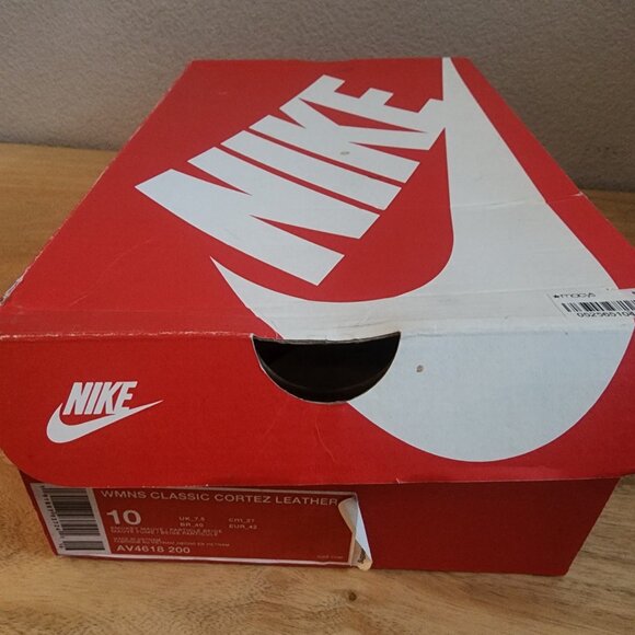 Nike Classic Cortez Leather Shoes Womens Size 10 AV4618-200 - Picture 3 of 16